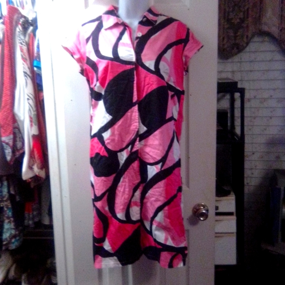 Button-up dress size12